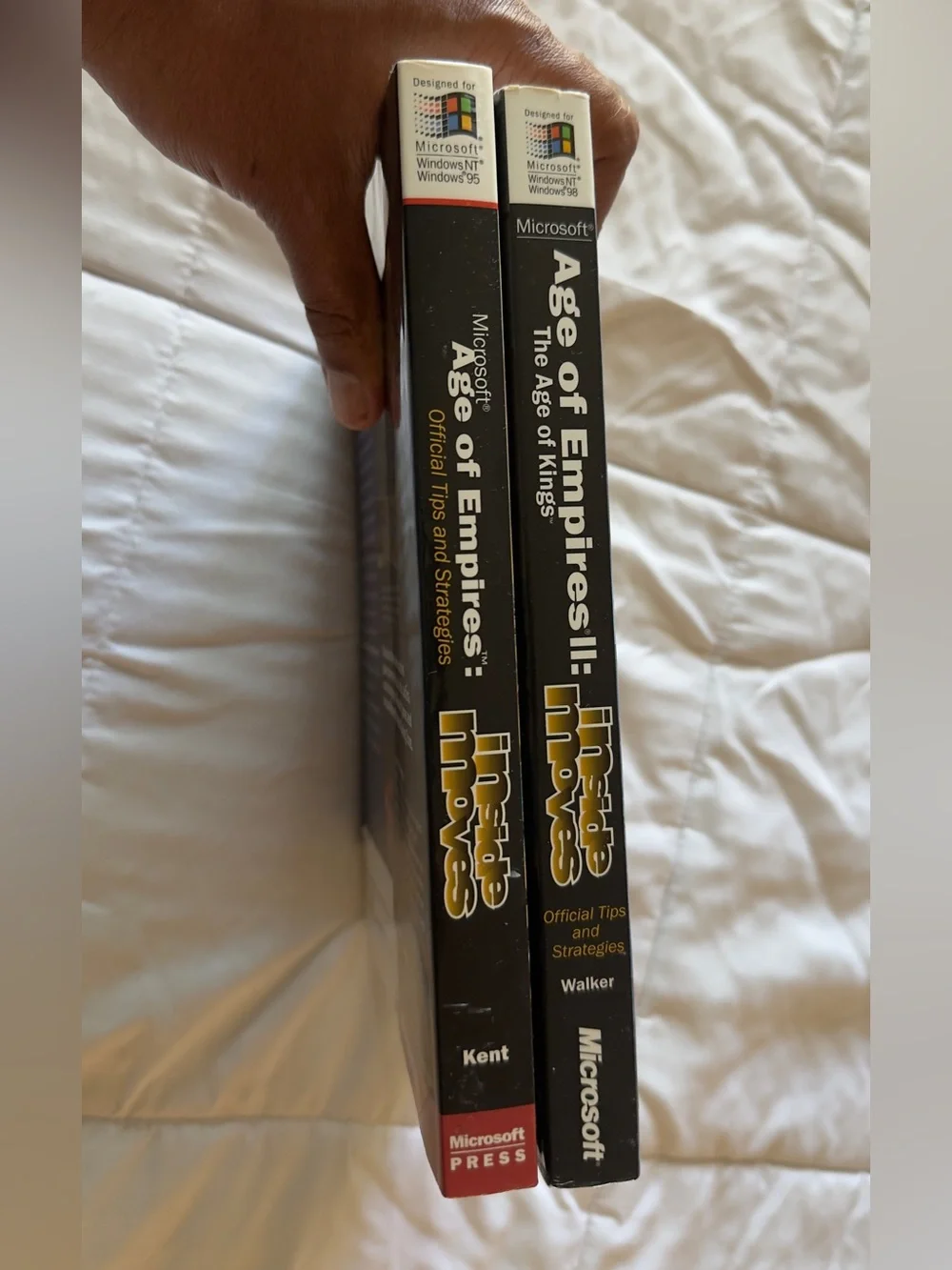 Vintage Age of Empires I & II Official Strategy Guide Manuals – Microsoft Press